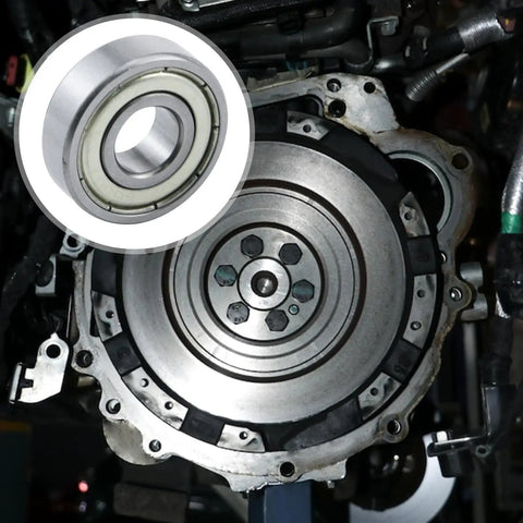 Deep Groove Ball Bearing Shielded 6000Z 10 X 26 X 8mm Metal Silver Tone viewed in mechanical setup