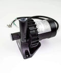 OEM Spa Circulation Pump E5 60Hz Swap That Slaps for Hot Spring Tiger River and Limelight Replace SilentFlo 5000 5002 with Power Cord, black pump with attached cords.