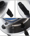 Close-up of Single Front/Rear Wheel Hub Bearing Assembly with Speed Sensor for Buick, Cadillac, Chevrolet, Oldsmobile, Pontiac, Saturn 1997-2016