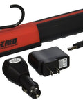 Xtreme 450 Lumen Rechargeable Work Light With 360 Degree Rotating Hook, 4400mAh Li Ion Battery, charger and cable