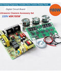 High Power 40KHz 180W Ultrasonic Cleaner PCB Assembly With Transducer For Car Washer And Industrial Cleaning Systems 220V