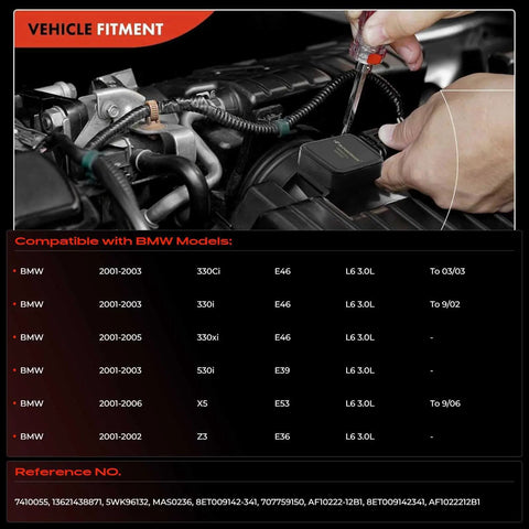 Installing Mass Air Flow Sensor for 3.0L BMW Engines - 3 Pins, Plug And Play, Fits X5 2001-2006, 330Ci 2001-2003, 330i 2001-2003