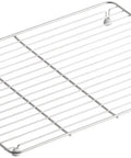 Left Hand Riverby Sink Rack In Stainless Steel For River By Sinks Built Tough To Handle Daily Use Protective Grid That Shields Your Sink Surface Fits Left Side Of K 5871 River By Sinks And Pairs With Right Hand Rack K 6255
