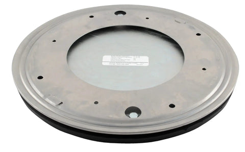 Heavy Duty Manual Turntable Platform Built Tough With 500 Lb Capacity And Rubber Top For Extra Grip Rotating Steel Platform