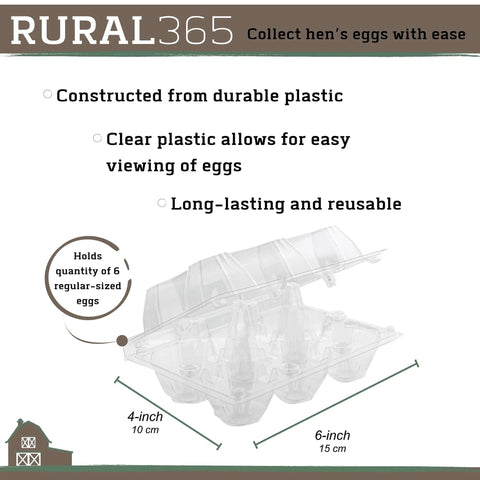 Reusable Plastic Egg Carton For Six Eggs Pack Of Fifty Stackable Egg Storage Container With Lid, clear plastic
