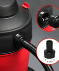 Badass Dust Free Drywall Hand Sander With Comfortable Soft Rubber Handle And Six Point Five Foot Vacuum Hose for attachment to a 2-1/4in vacuum port.