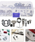 Replacement Screws And Springs Kit For Sewing Machines, High Precision Pro Grade Steel Parts For Durable, Easy DIY Assembly, Perfect For Daily Sewing And Studio Use in plastic case