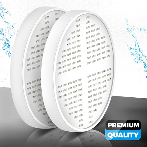Vitamin C And Vitamin E Shower Filter Cartridge Two Pack Reduces Chlorine And Chloramine For Healthier Skin And Hair