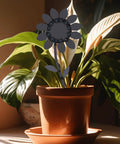 DIY Flower Welding Kit for Metal Art: 16 Gauge Stainless Steel Practice Weld Set shown with a potted plant.