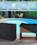80 Quart Rolling Ice Chest On Wheels Cooler Cart With Cover And Drain Hose for patio pool parties by a backyard pool