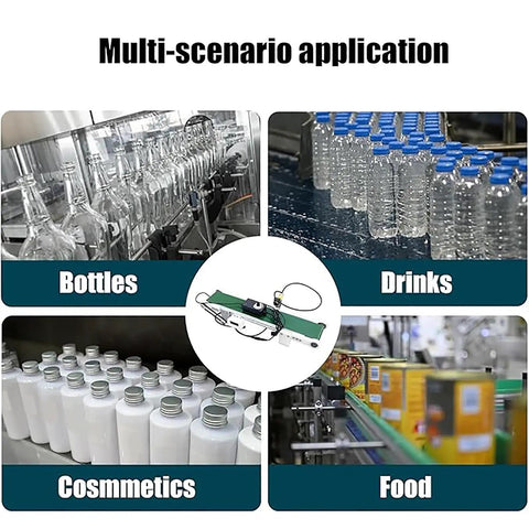 Desktop Pvc Conveyor Belt With Automatic Counter And Adjustable Speed Cargo Lane moving bottles, cosmetics, drinks, and food.
