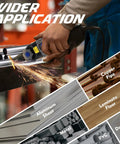KELIN 16pc titanium oscillating tool blade set for metal and wood; universal fit.
