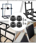 Anti Vibration Rubber Feet Set for 2020 Aluminum Extrusion Profile 16 Damper Pads with M4 T Nuts and Screws Fits 3D Printers adds 4 rubber feet and hardware for 3D printer frames