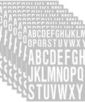 No Fuss Easy Peel Vinyl Letter Stickers 8 Sheet Set Self Adhesive Alphabet Stickers For Posters Bulletin Boards And Mailboxes