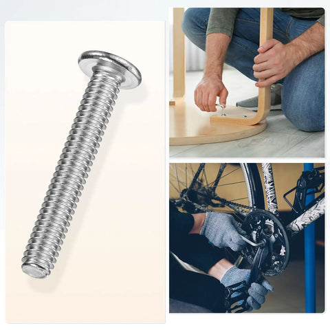 Sweet 10 Pack Flat Head Socket Cap Screws 1/4-20 X 1-3/4 Inch Hardcore 304 Stainless Steel Hex Drive Fastener Kit Includes Hex Key Totally Rad For Machine Furniture Automotive Marine Projects Full Thread UNC Hexagon Bolts Ready Now, for wood furniture and bicycle repairs