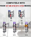 Dyson V7 V8 V10 V11 V15 models compatible with Quick-Release Soft Roller Cleaning Head For Cordless Vacuum Cleaners V7 V8 V10 V11 V15 Series Hardwood Floor Attachment With LED Dust Detect Light, Easy Snap-In Replacement, Keeps Hardwood Floors Clean And Pet Hair Gone