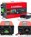 Beefy High Efficiency MPPT Solar Charge Controller 1200W 72V 60V 48V With LCD Display And 15A Output For LiFePO4 Lithium Lead Acid