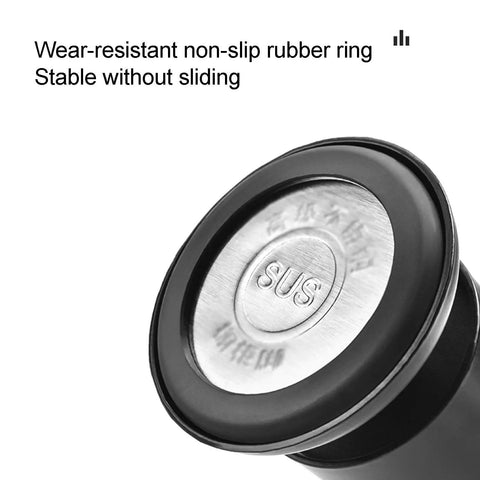 Close-up of Round Black 20cm Metal Furniture Legs For Coffee Tables Desks And Nightstands showing non-slip rubber ring