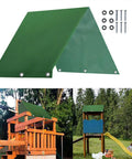 Durable 43 By 90 Inch Swing Canopy Replacement Waterproof Snow Proof Outdoor Playset Cover Sunshade for swingset slides
