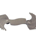 Screw pitch gauge with 28 leaves, double-ended metric thread gauge, stainless steel, 0.25–2.50 mm