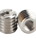 Top 10Pc Reducing Nut Thread Insert Kit Made From Durable 303 Stainless Steel Fix Stripped Holes Like A Pro In Cars And Machinery With Strong M4x0.7 Female By M8x1.25 Male Fit For Any Heavy Duty Repair Job Right Now, two stainless steel thread inserts