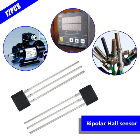 Bipolar Hall Effect Sensor 41F To 92S 3 Pin Magnetic Detector With SS41F 0H41 SH41 S41 For Electric Vehicle Motors And Industrial Pro Grade Gear 4.5V To 24V Open Collector Output And Wide Temp Range