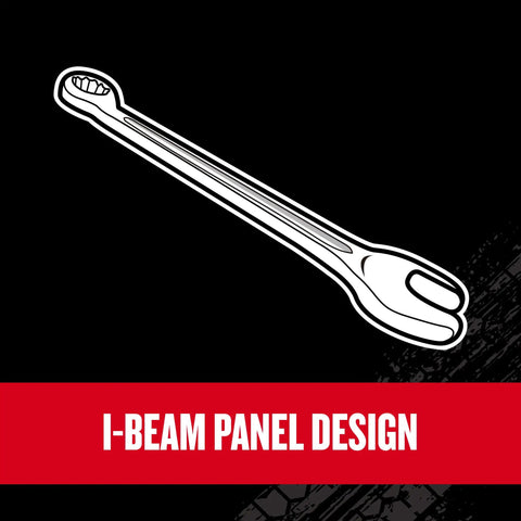 V Series Metric 12 Piece Wrench Set With Recessed Fasteners And 12 Point Box End Extra Durable Chrome Finish Offset I-beam design