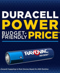 Duracell Power Budget-Friendly Price with image of Long Lasting High Energy AAA Batteries Pack of 72, Alkaline Triple A Power.