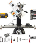 Heavy Hitter Benchtop Milling Machine With 1100W Brushless Motor And 110V Setup Delivers No Fuss Precision On Steel And Aluminum with tools