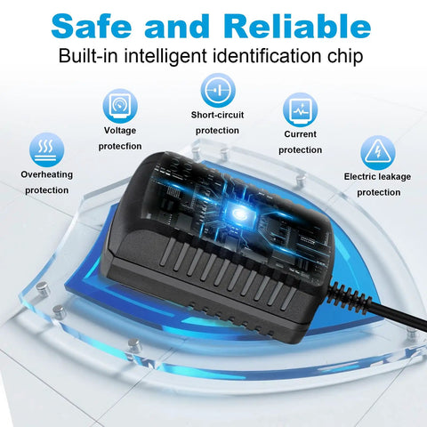 12V Ride On Toy Battery Charger For Kids Replacement Compatible With Wrangler Jeeps Kidzone Lamborghini Dynacraft Mercedes Range Rover BMW I8 Hello Kitty Car Ferrari Farm Bumper Cars