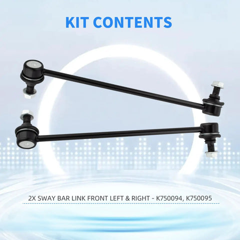 Front Sway Bar Link Stabilizer For Nissan Altima Maxima Murano Rogue Pathfinder Infiniti QX60 JX35 Sway Bar End Links Kit K750094 K750095