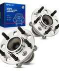 Two Rear Wheel Bearing And Hub Assembly Direct Fit For 2010 2014 Hyundai Sonata And 2011 2015 Kia Optima Plus Compatible Models 5 Lug