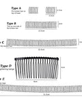 Hella Secure U Shape Hair Styling Clips 6 Piece Black Bobby Pin Set with various types and sizes for styling versatility.