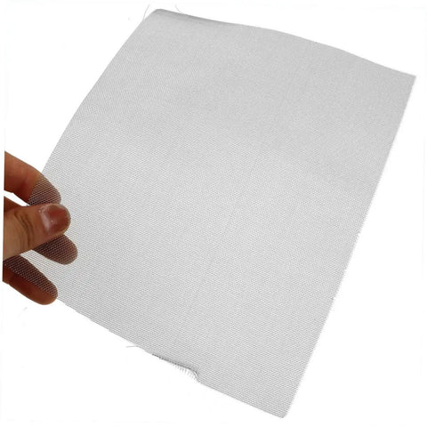 Close-up of Sturdy Stainless Steel Car Bumper Repair Mesh Kit 15 Piece No Hassle Quick Fixes Easy To Use Weldable Mesh Repair Tool Set