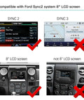 Wireless CarPlay And Android Auto Retrofit Kit Decoder For Ford 2013 2015 With Sync2 8 Inch LCD Screen MirrorLink Navigation