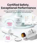 Pro Nail Prep Kit With Dehydrator And Primer, Large 20Ml Bottles, Acid-Free And Hema-Free Formula shown on a table.