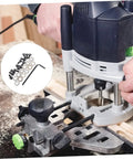12 Piece Router Bit Bearing Replacement Accessory Kit with Top Mounted Ball Bearings for Router Bits, double shielded design