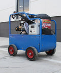 Hot Water Pressure Washer 4000 PSI 4 GPM Gas Powered With 420cc 13.5HP Engine And AR Pump Heavy Duty Commercial Washer on site