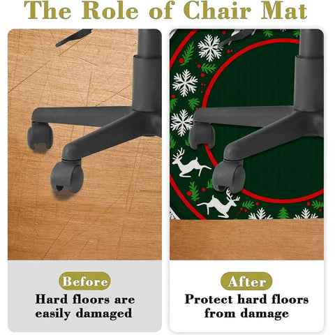 Heavy Duty Round Furniture Pad For Hardwood Floors With Tough As Nails Polyester Cover and Non Skid Base built for smooth gliding action.