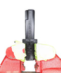 3D Printed Vise Block Gunsmith Armorer Tool For Pistols, Custom Fit Mag Well Sizes For 1911 9mm 10mm And 45 Cal Handguns, Pro Grade Clamp Block For Safe Quick Precise Maintenance in red vise
