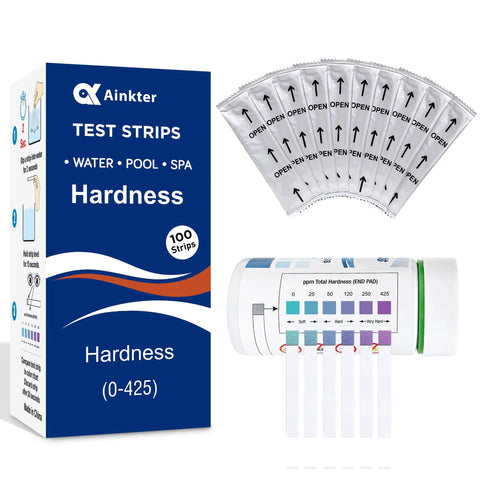 Water Hardness Test Strips Kit For Drinking Water Pools Hot Tubs Spas Dishwashers And Well Water Quick And Accurate Calcium And Magnesium Readings With Easy Color Chart No Fuss No Guesswork