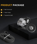 Serpentine Belt Drive Component Kit With Tensioner And Idler Pulley For 4.3L V6 Chevy GMC Engines Fits Express Silverado Savana And Sierra 2003 2014 38103 36299 Ready To Install, package view