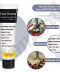 Heavy Duty Worm Gear Kit With Food Grade Grease And Gasket For Stand Mixers Replacement WPW10112253 kit with grease tube and gear images