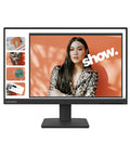 Front view of Crisp 21.5 Inch FHD IPS Office Monitor With 100Hz Refresh Rate 4ms MPRT 99 Percent sRGB Raven Black showing vivid colors.