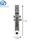 Dishwasher Upper Rack Adjuster And Wheel Assembly Replacement For Easy Height Adjustment And Tilt WPW10571738 7 1/8 x 1 7/8