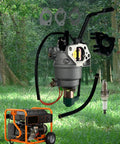 Generator Carburetor Kit Replacement For Champion Predator Generac 420cc 439cc 459cc 11hp 13hp GX390 with 27mm carb close-up.