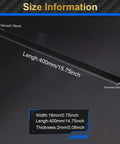 Carbon Fiber Strip Bar 0.5mm Wide By 3mm Thick By 400mm Long Pultruded Flat Carbon Fiber dimensions