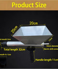 Portable Mortar Grout Gun With 9 Nozzles For Cement Caulking And Pointing Electric Design Caulk Gun product size dimensions
