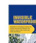 Premium Easy Application With Rock Solid High Performance Clear Waterproof Sealant Plus Liquid Rubber Coating For Cracked Tiles packaging showing waterproof protection details