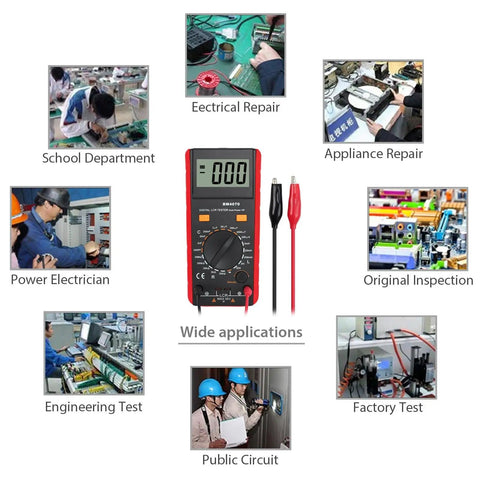 LCR Meter Capacitance Inductance Resistance Tester With LCD Overrange Display for various testing applications.